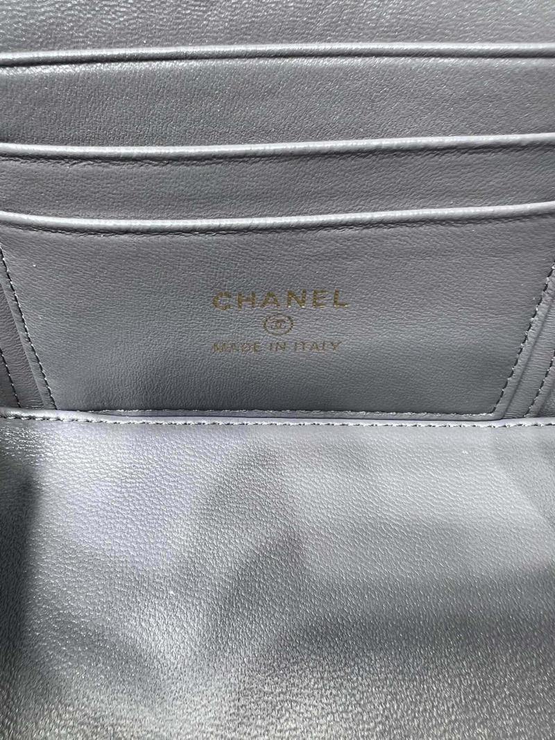 Chanel Vanity Case With Chain AP2199 Grey