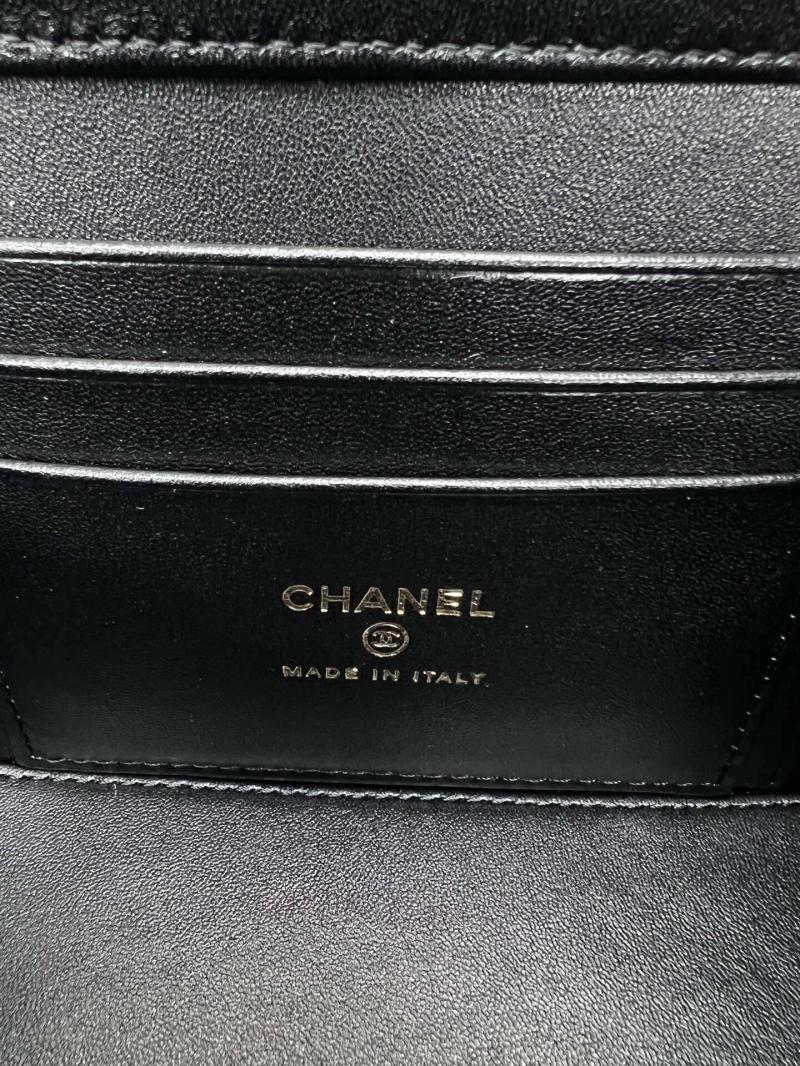 Chanel Vanity Case With Chain AP3204 Black