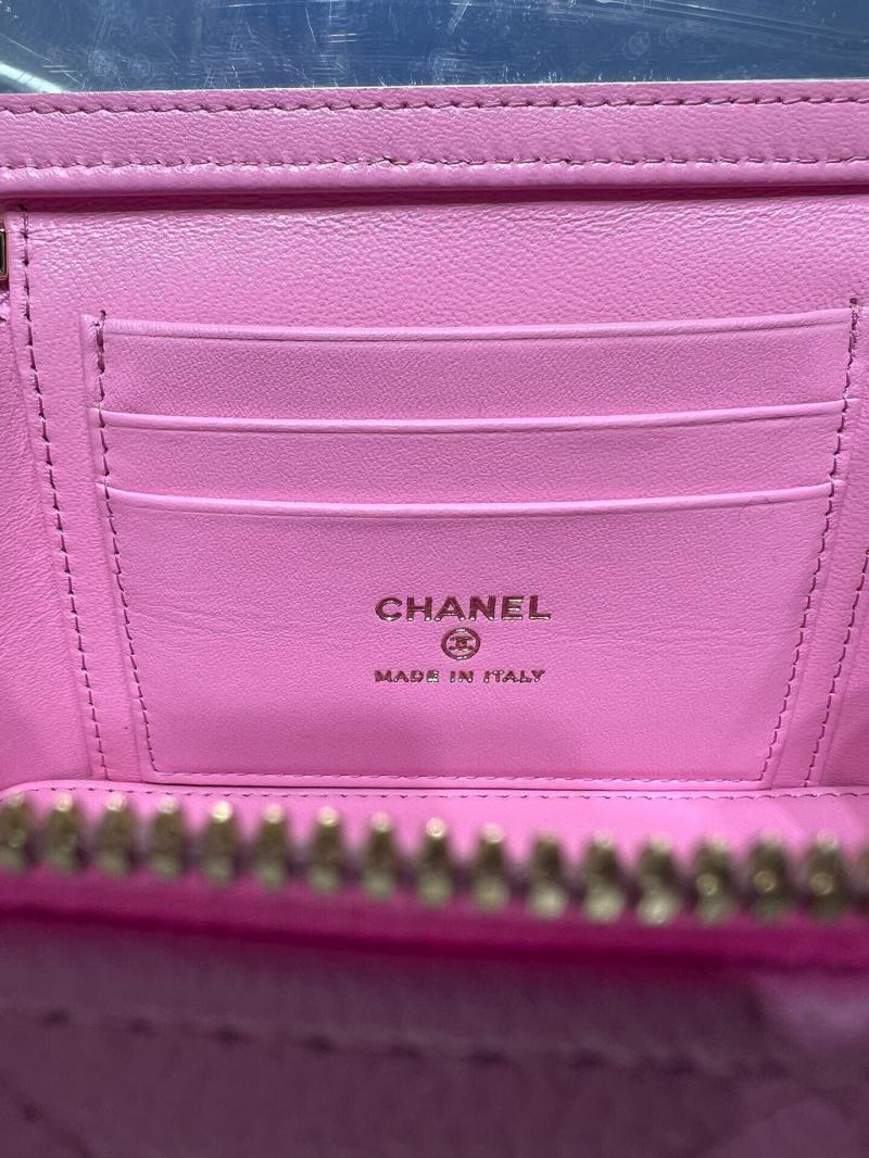 Chanel Vanity Case With Chain AP3204 Pink