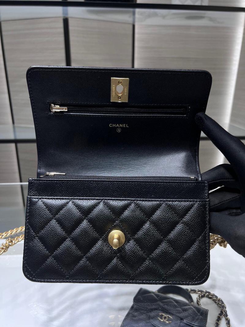 Chanel Woc Chain Wallet AP3201 Black