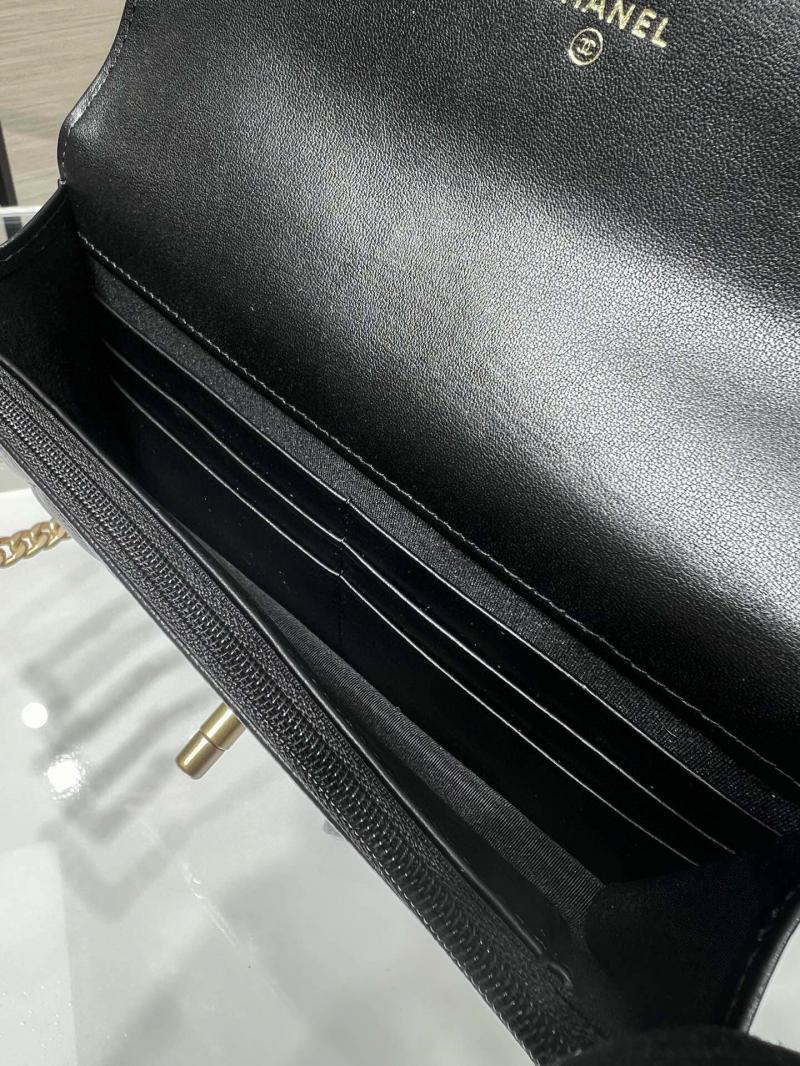 Chanel Woc Chain Wallet AP3201 Black