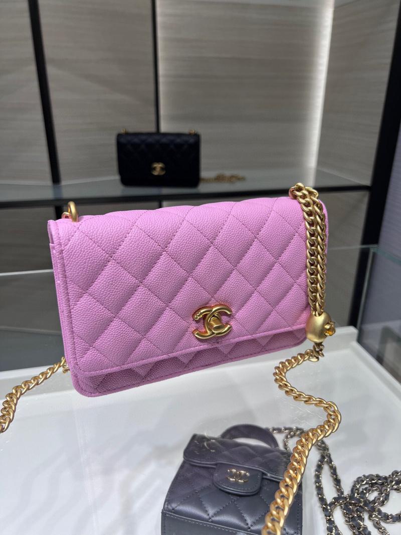 Chanel Woc Chain Wallet AP3201 Pink