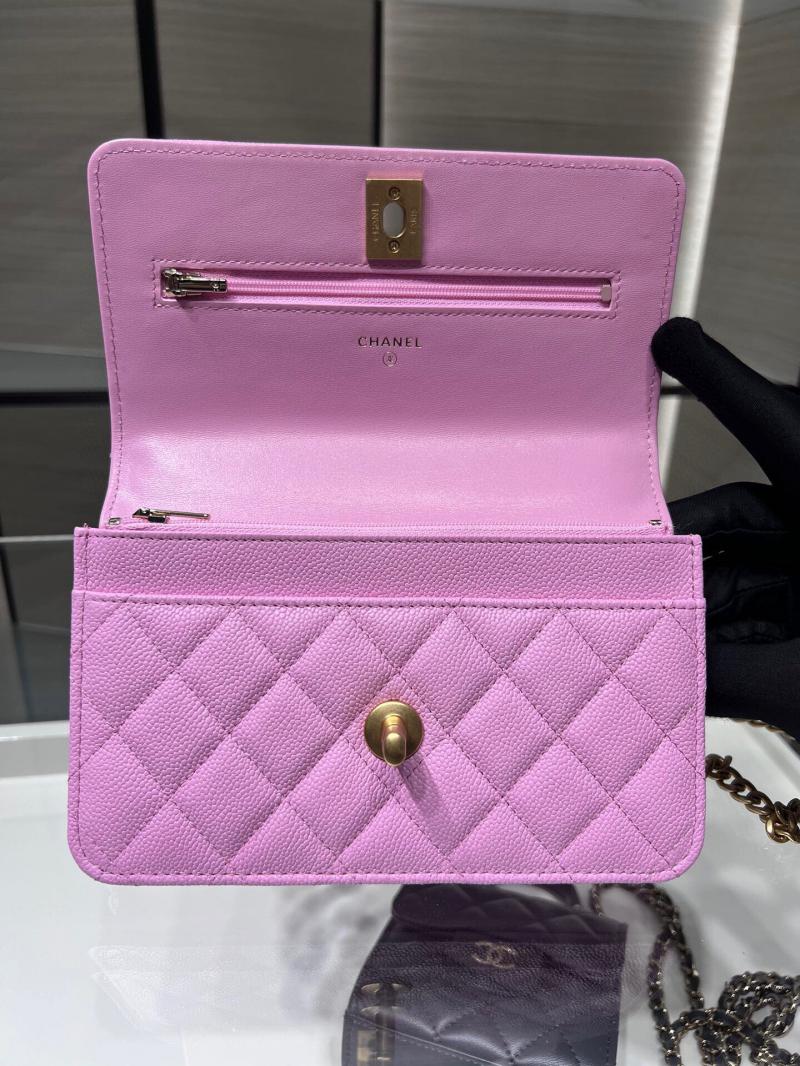 Chanel Woc Chain Wallet AP3201 Pink