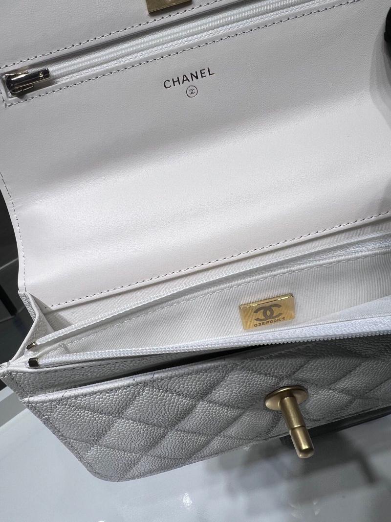 Chanel Woc Chain Wallet AP3201 White