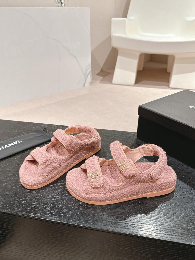 Chanel Wool Dad Sandals SCS90504