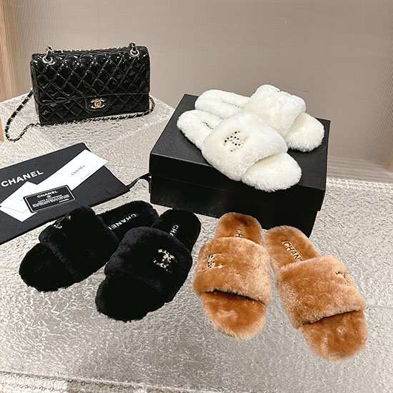 Chanel Wool Slippers SCS90501