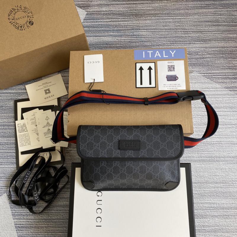 Gucci GG Black Belt Bag 598113