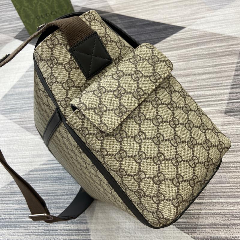 Gucci GG Supreme Medium Diaper Bag 495909 Beige