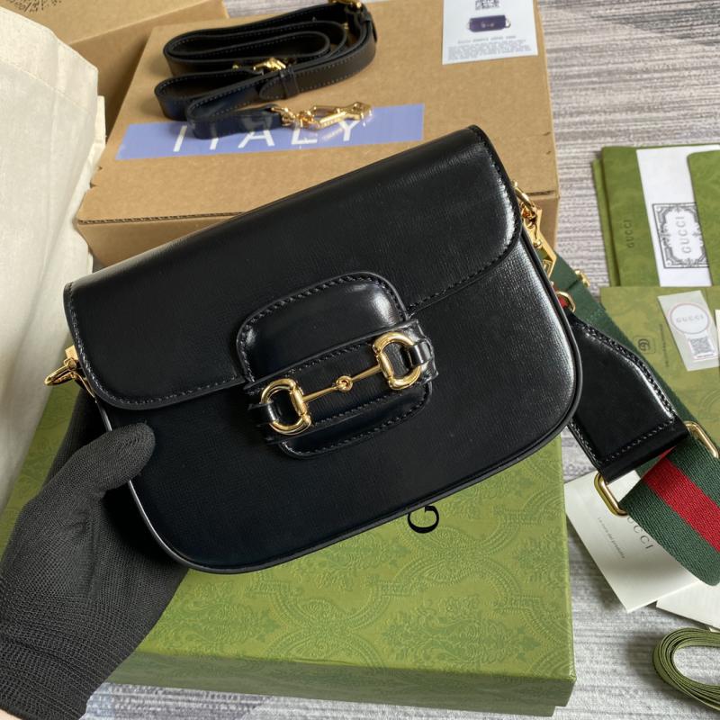 Gucci Horsebit 1955 Mini Bag 658574 Black