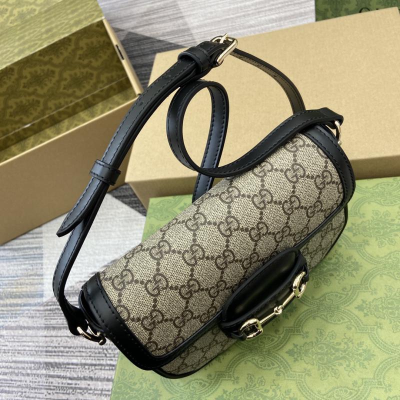 Gucci Horsebit 1955 Mini Shoulder Bag 815205 Black