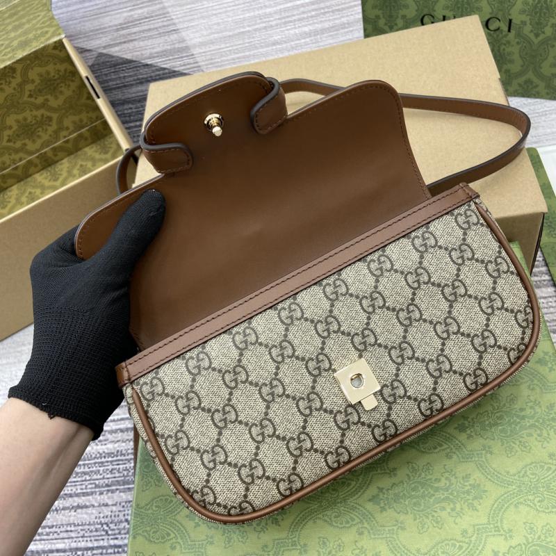 Gucci Horsebit 1955 Small Top Handle Bag 815206 Brown