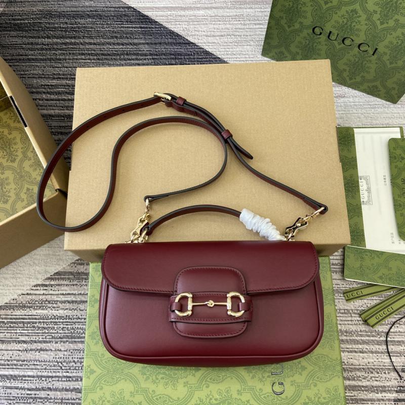 Gucci Horsebit 1955 Small Top Handle Bag 815206 Burgundy