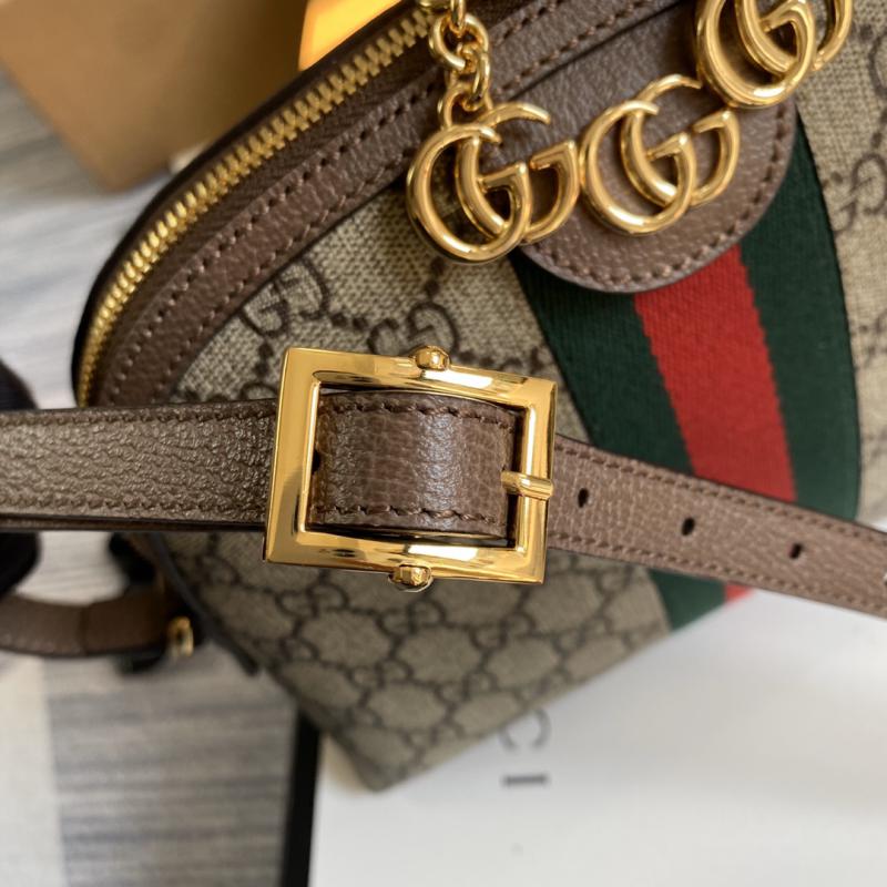 Gucci Ophidia GG Small Shoulder Bag Brown 499621