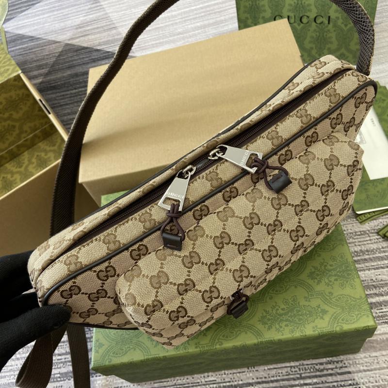 Gucci Small GG Crossbody Bag 802096 Beige