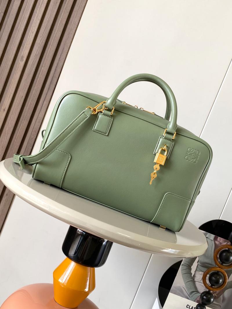 Loewe Amazona 28 Nappa Calfskin Bag L9080 Green