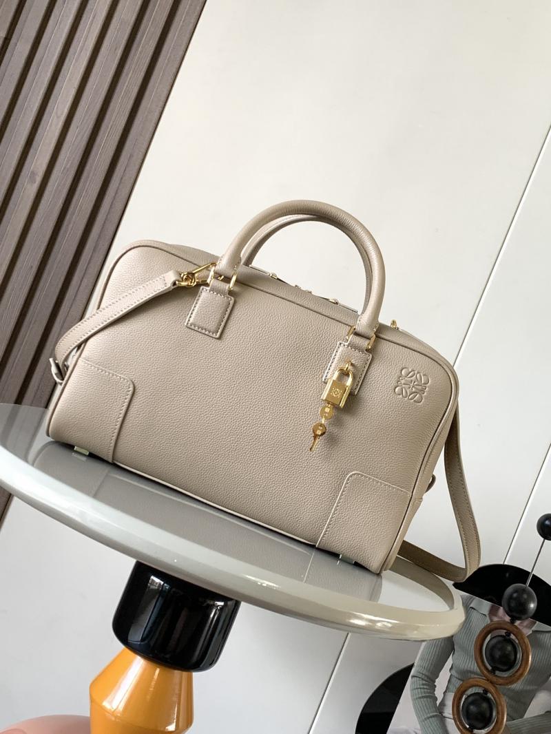 Loewe Amazona 28 Nappa Calfskin Bag L9080 Grey