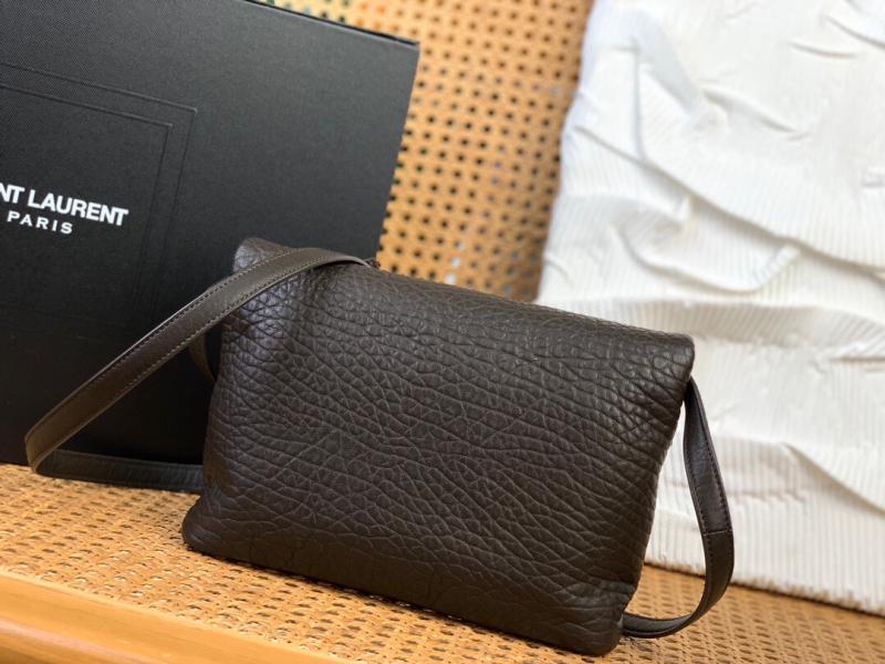 Saint Laurent Cassandre Envelope Messenger 801490 Brown