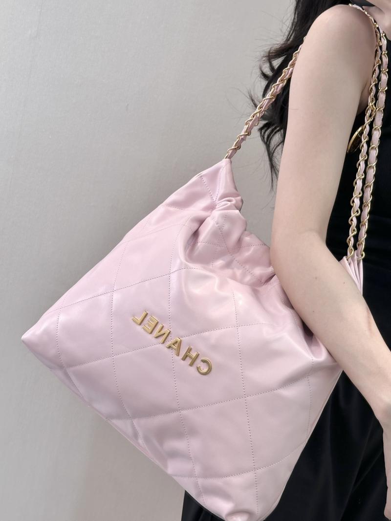 Chanel 22 Handbag AS3261 Pink