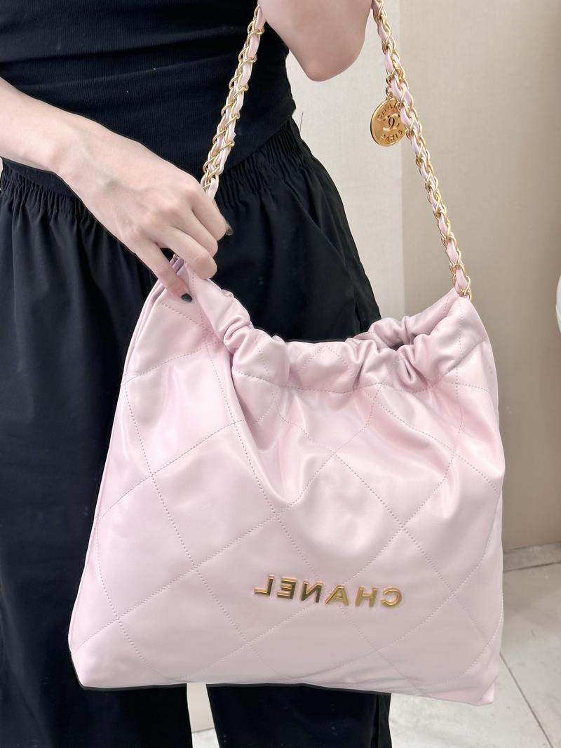 Chanel 22 Handbag AS3261 Pink