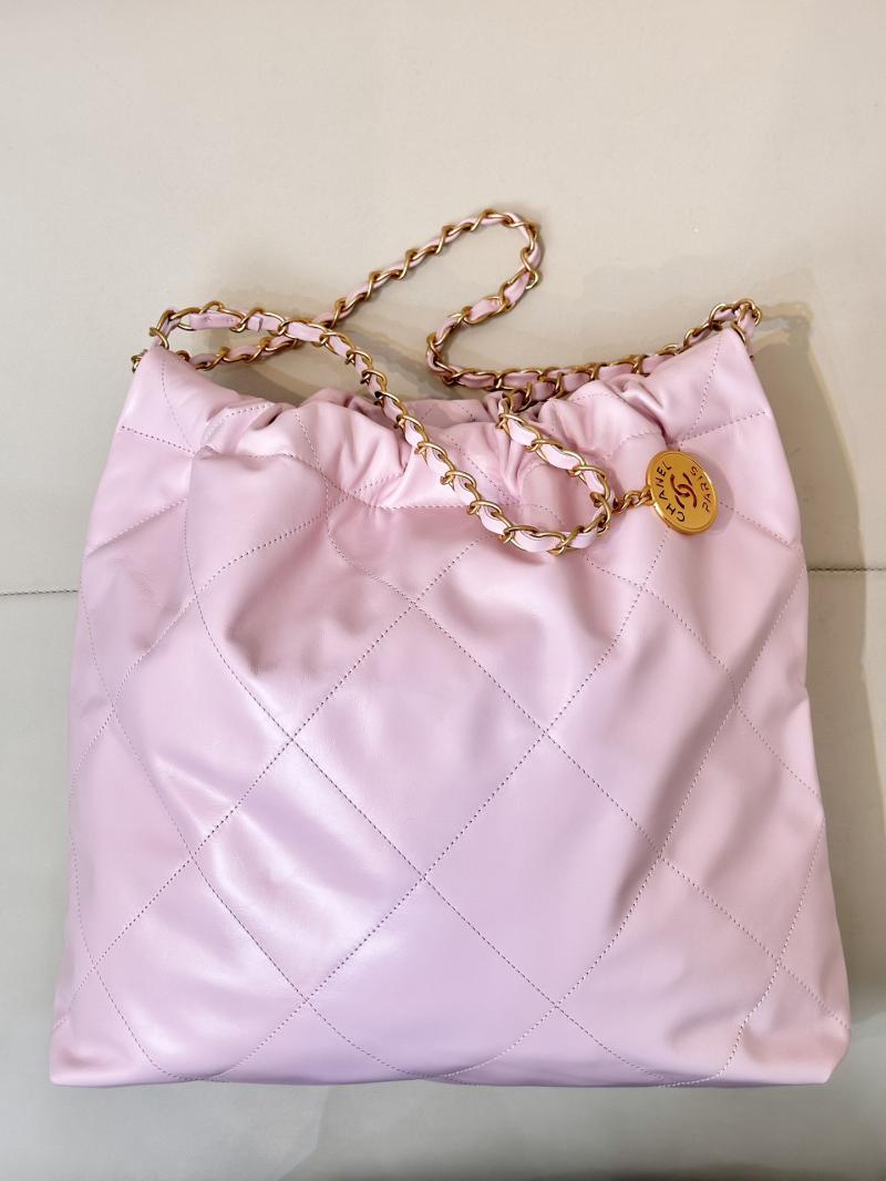 Chanel 22 Handbag AS3261 Pink