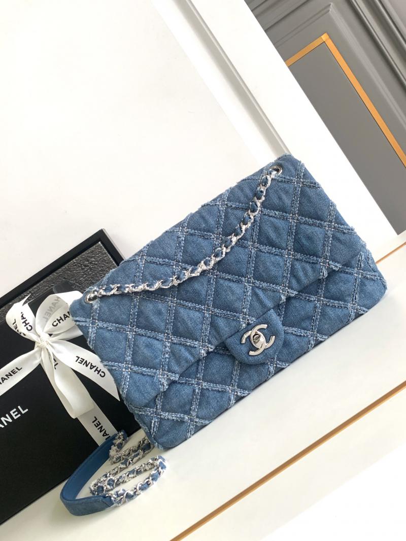 Chanel Denim Flap Bag AS2240