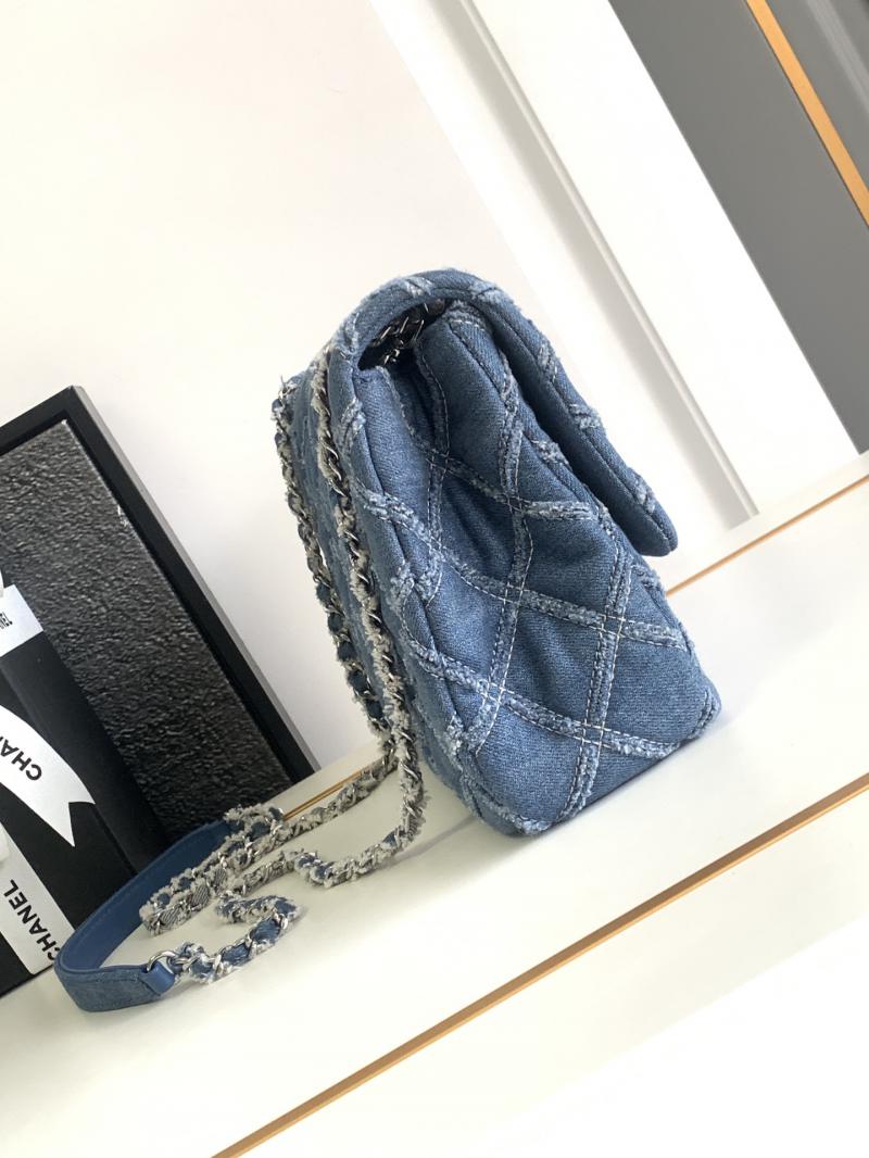 Chanel Denim Flap Bag AS2240