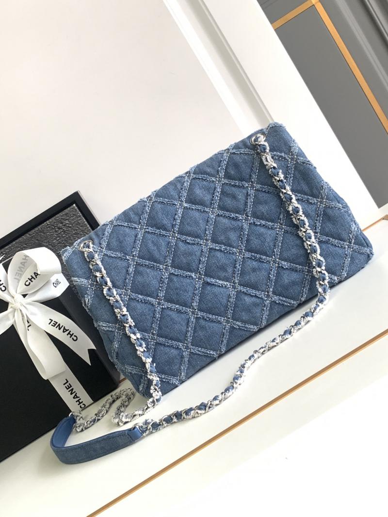 Chanel Denim Flap Bag AS2240