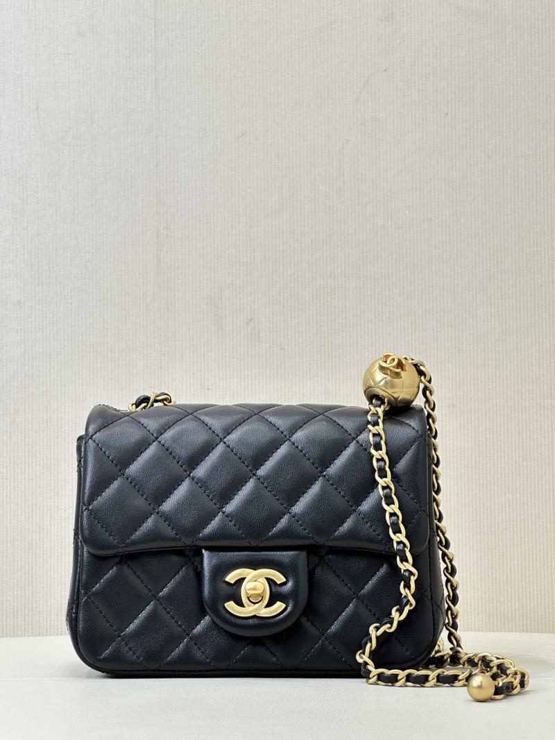 Chanel Lambskin Flap Bag AS1786 Black