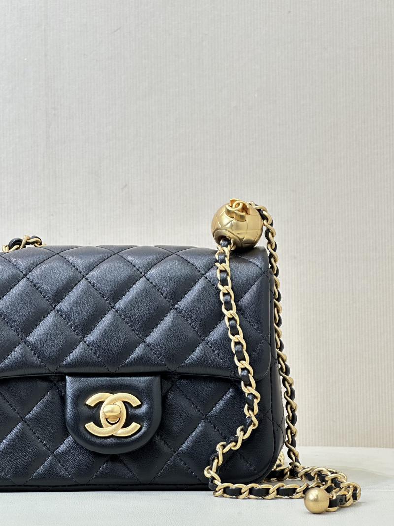 Chanel Lambskin Flap Bag AS1786 Black