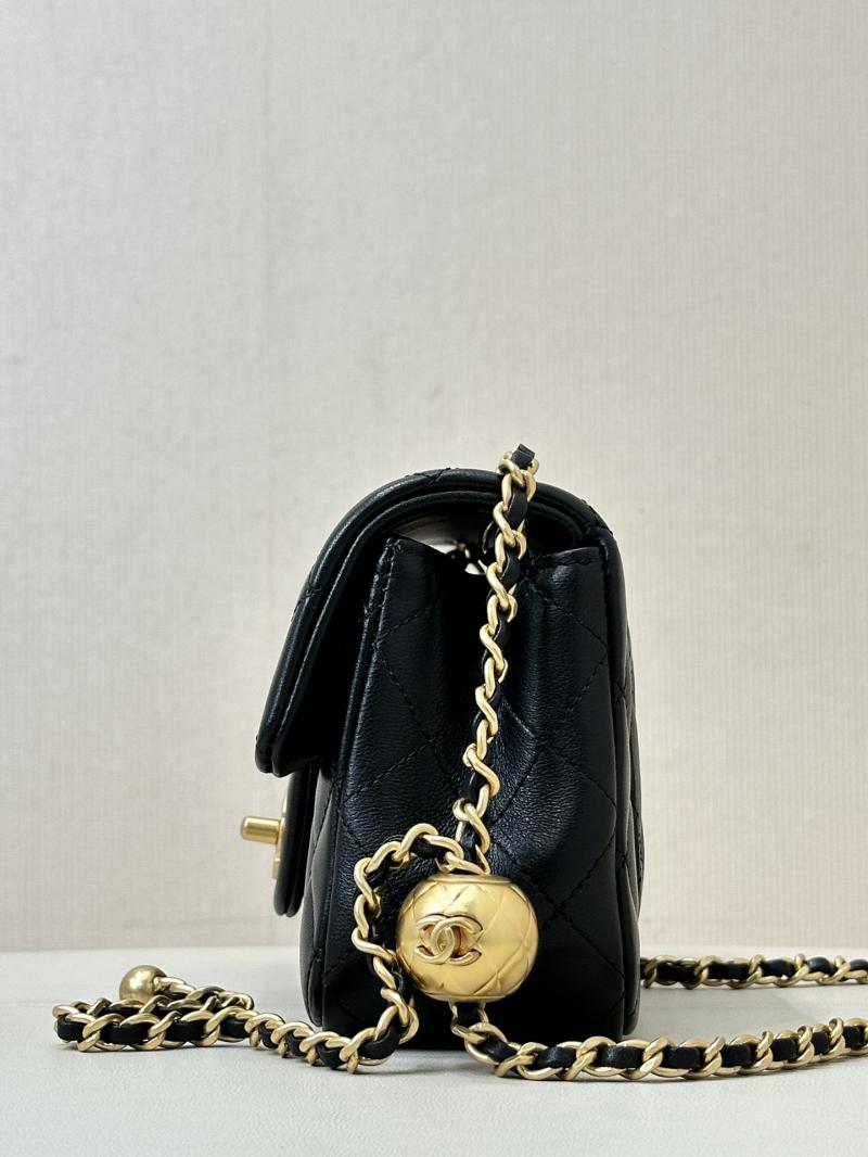 Chanel Lambskin Flap Bag AS1787 Black