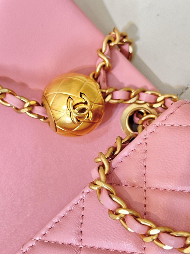 Chanel Lambskin Flap Bag AS1787 Pink