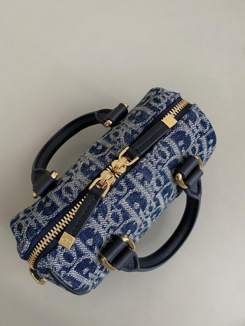 Dior Groove 16 Mini Bag S2348 Blue Denim