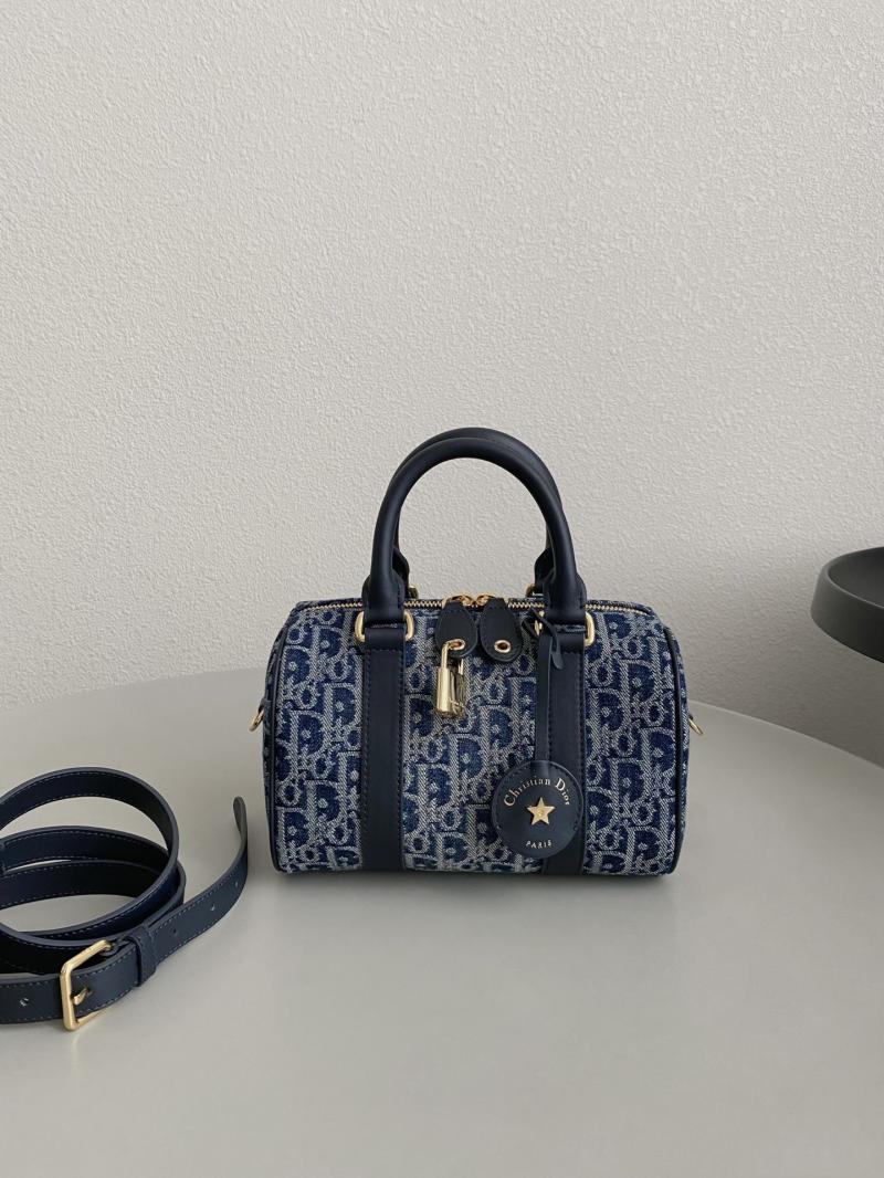 Dior Groove 20 Bag M1364 Blue Denim