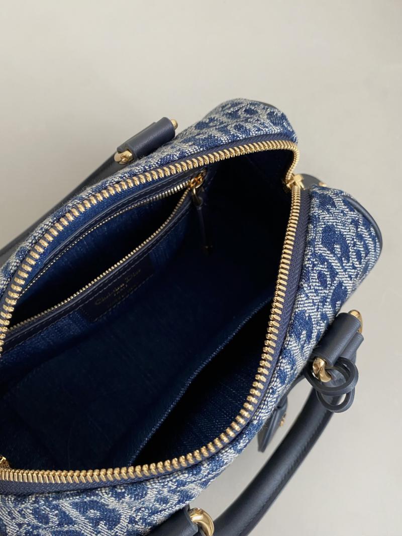 Dior Groove 20 Bag M1364 Blue Denim