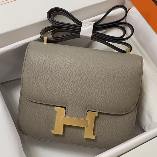 Hermes Epsom Leather Constance Bag HCE1923 Etoupe