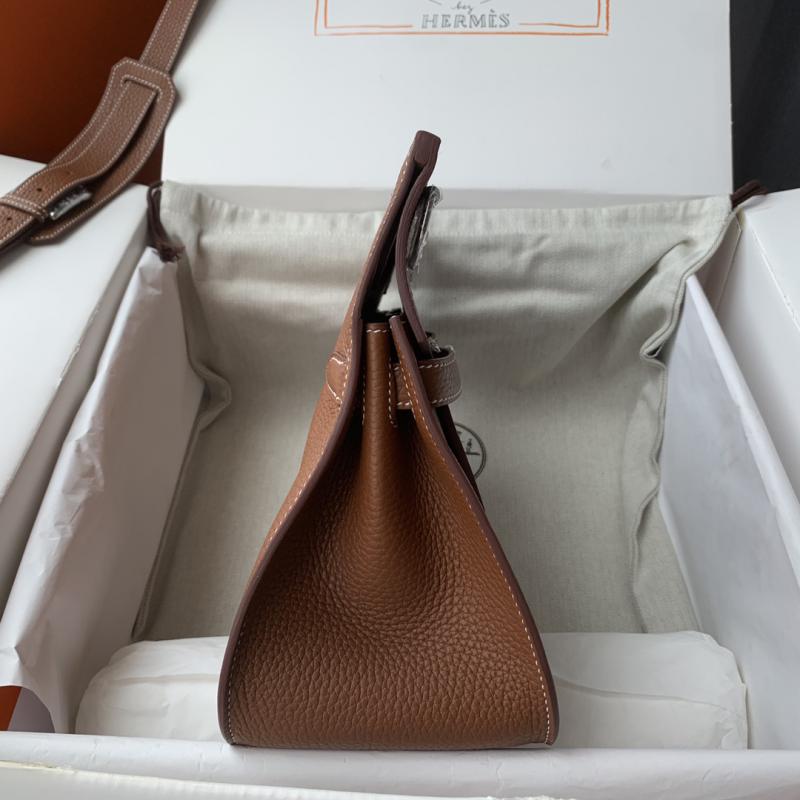 Hermes Taurillon Clemence Jypsiere 28 HJ28 Brown