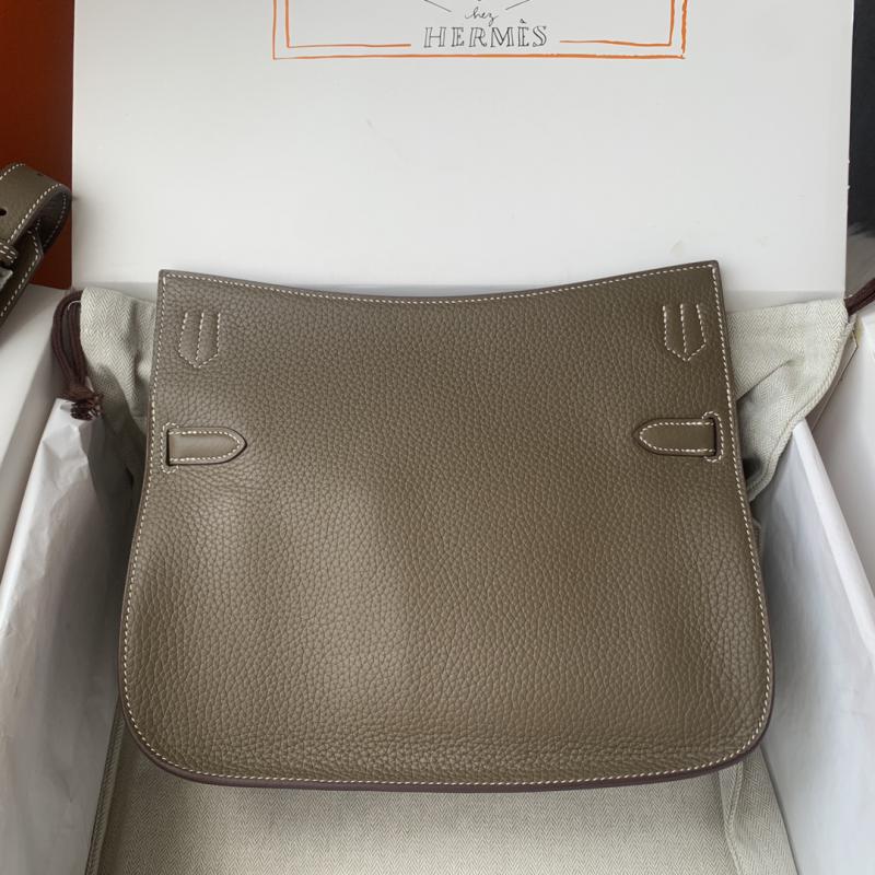 Hermes Taurillon Clemence Jypsiere 28 HJ28 Etoupe