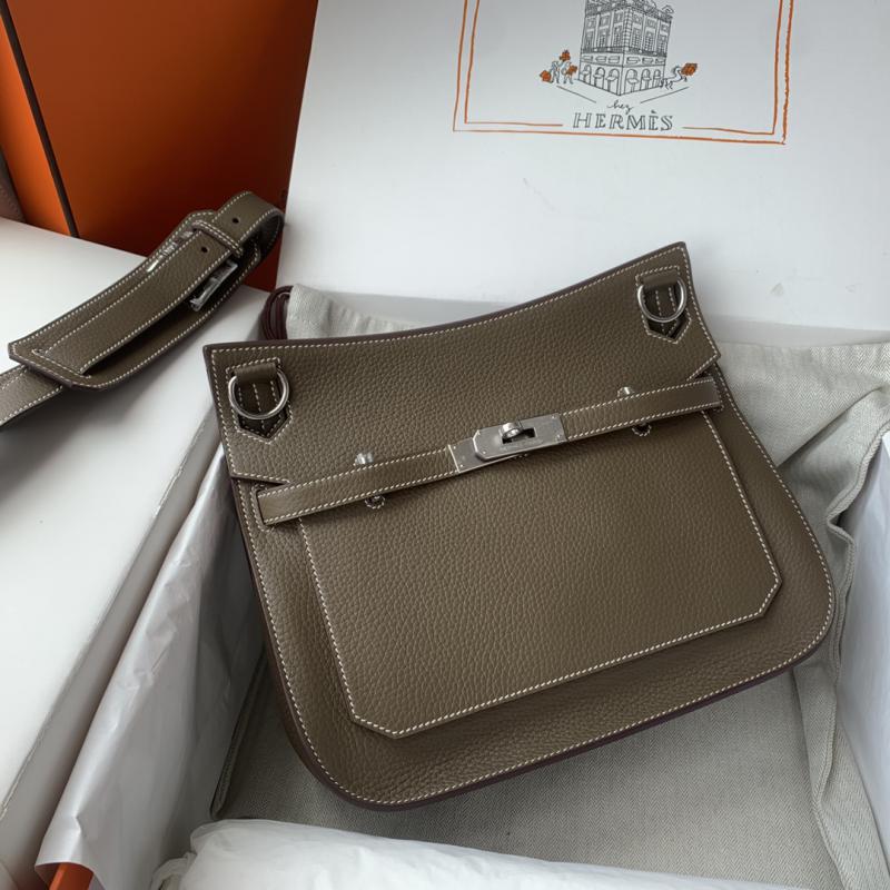 Hermes Taurillon Clemence Jypsiere 28 HJ28 Etoupe