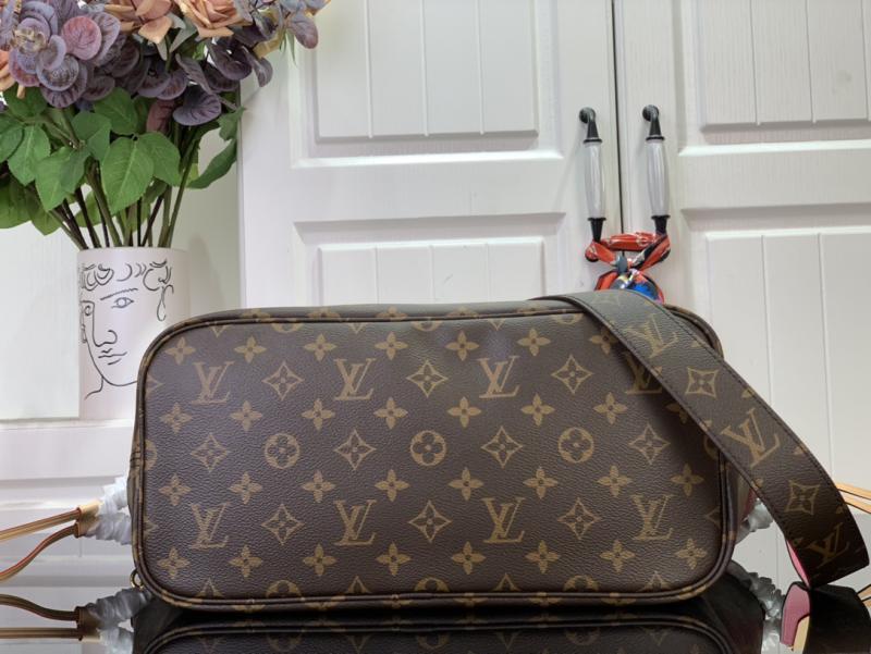 Louis Vuitton Neverfull MM with Strap M12096 Rose