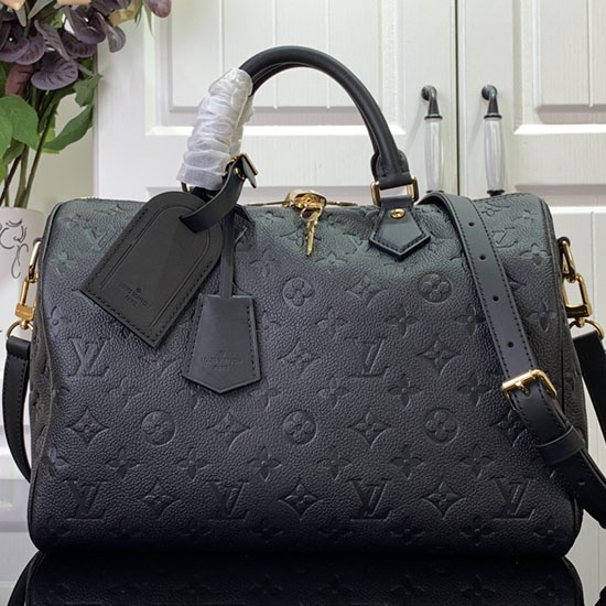 Louis Vuitton Speedy Soft 30 Black M47186