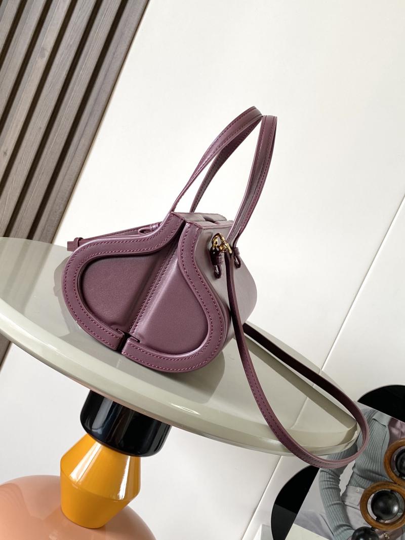 Loewe Small Clasp Bag L9142 Burgundy