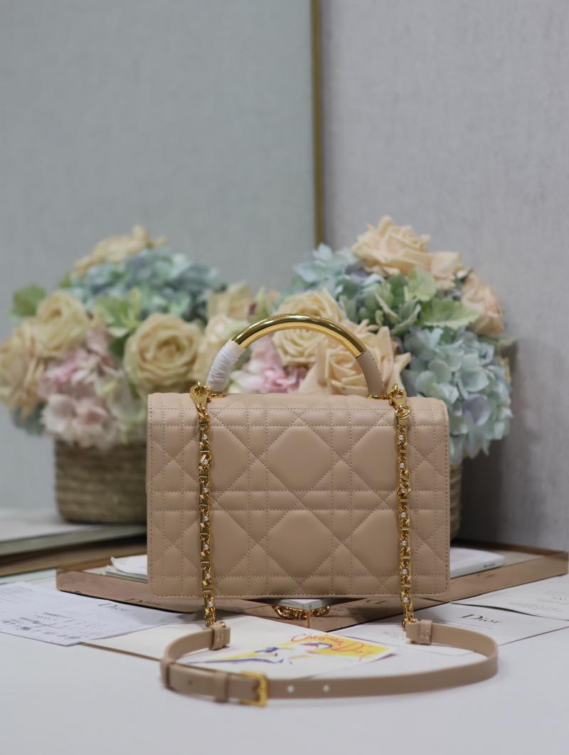 Medium Dior Ange Bag M4402 Beige