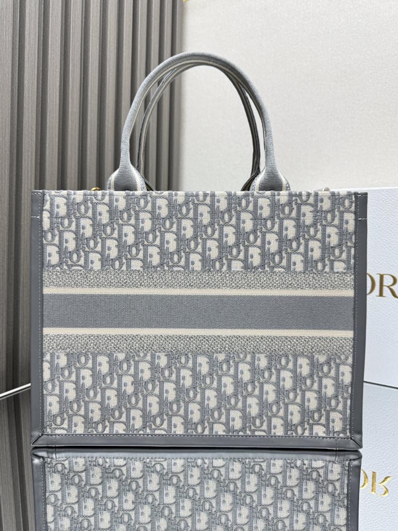 Medium Dior Book Tote Grey M1324