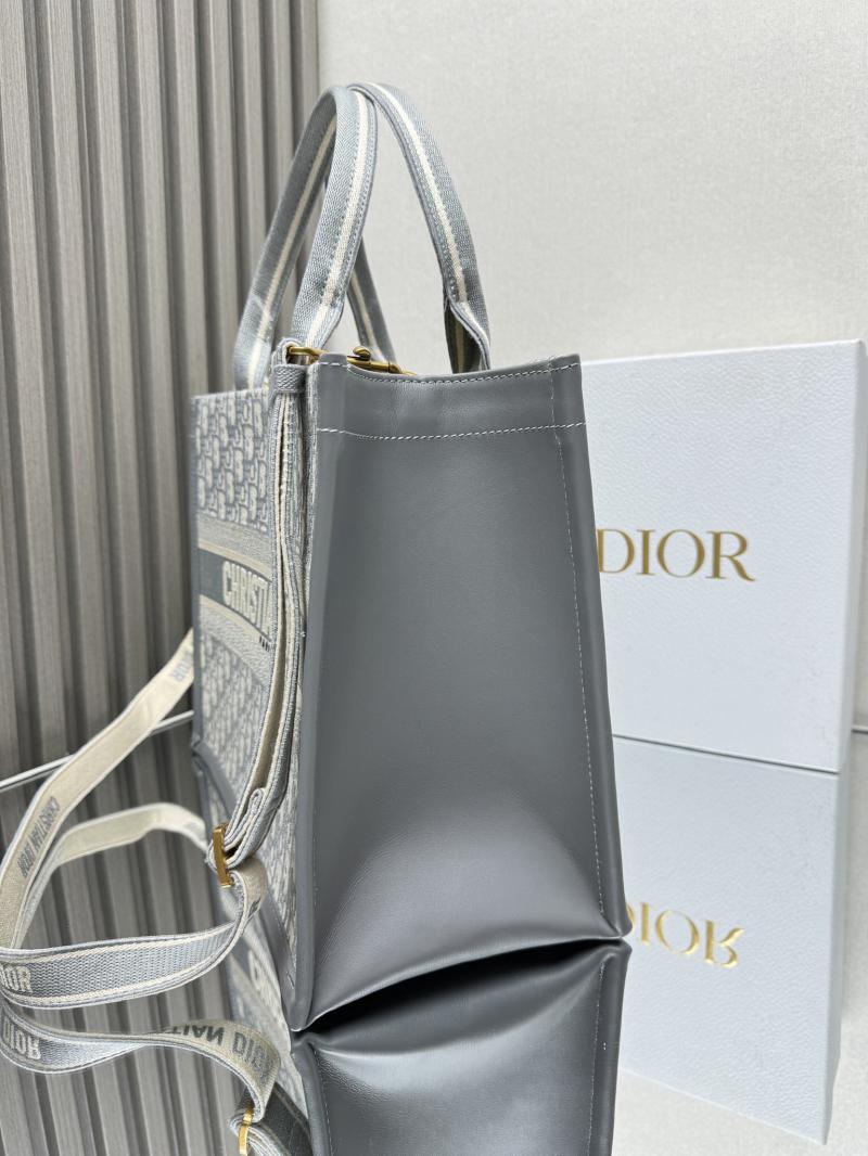 Medium Dior Book Tote Grey M1324