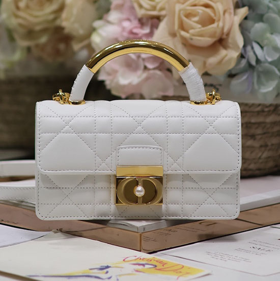 Mini Dior Ange Bag M4401 Cream