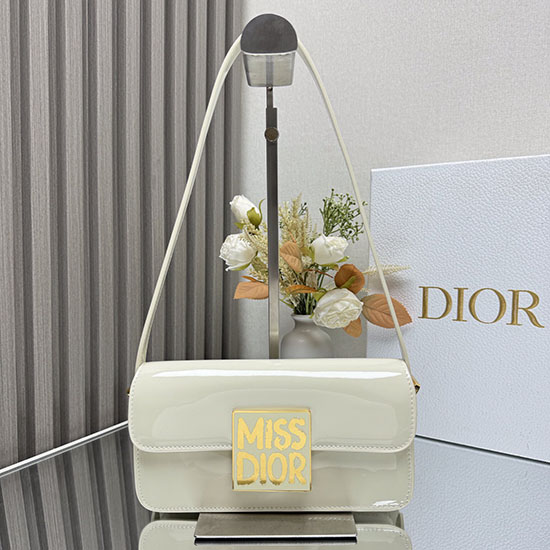 Miss Dior Flap Bag MP2610 White