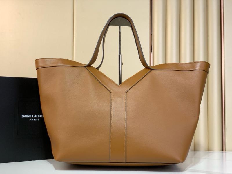 Saint Laurent Large Y Tote Brown 817602