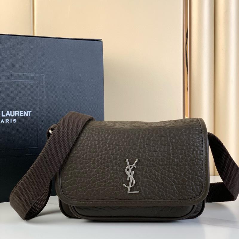 Saint Laurent Niki Small Messenger Dark Brown 776611