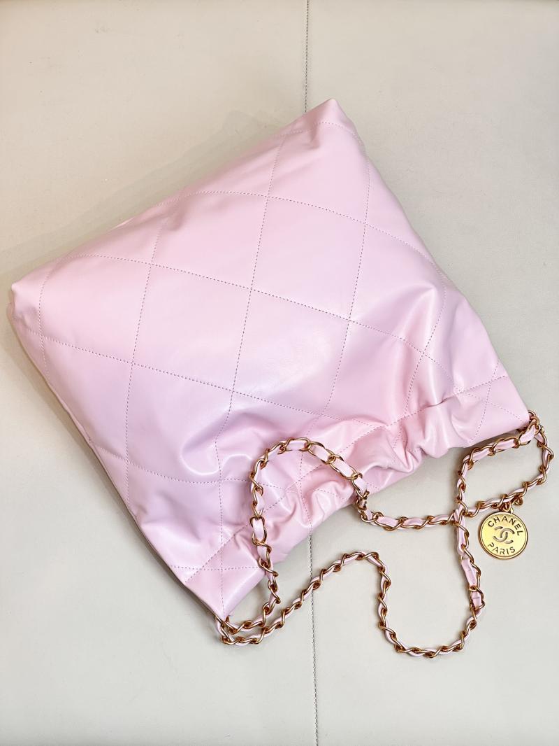 Small Chanel 22 Handbag AS3260 Pink