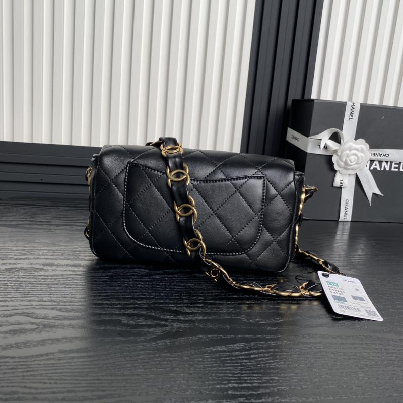 Small Chanel Lambskin Flap Bag AS5167 Black